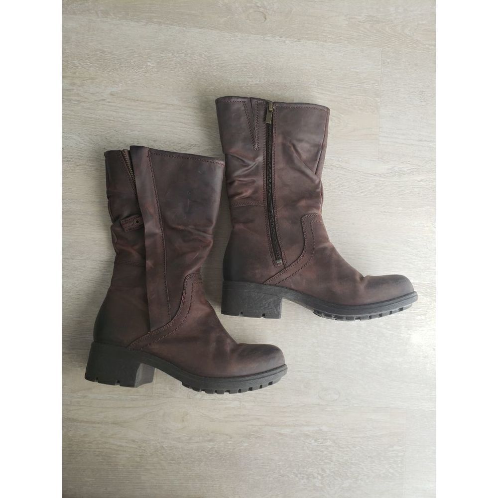 Clarks Mansi Juniper Boots size 7 leather boots